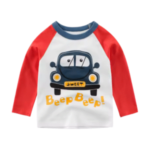 Remera Fuskita beep beep (manga larga, algodón)