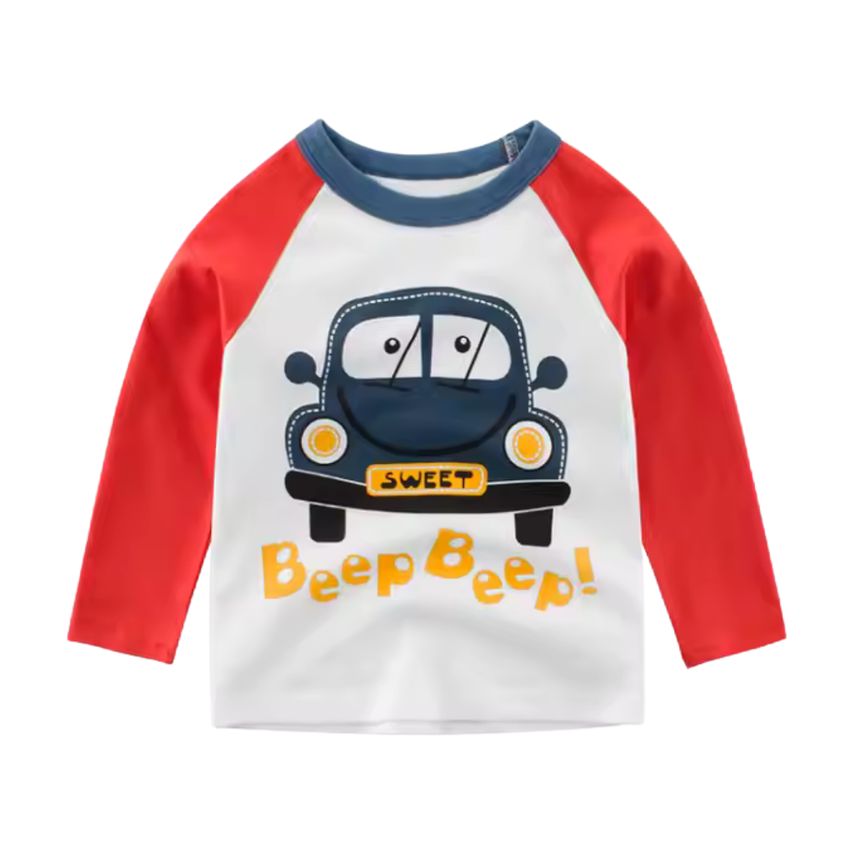 Remera Fuskita beep beep (manga larga, algodón)