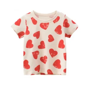 remera corazones Petit Urban