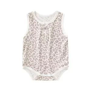 Body sin mangas bambu animal print