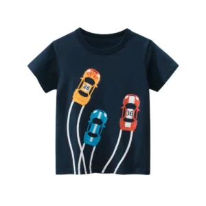 Remera autos de carrera Petit Urban