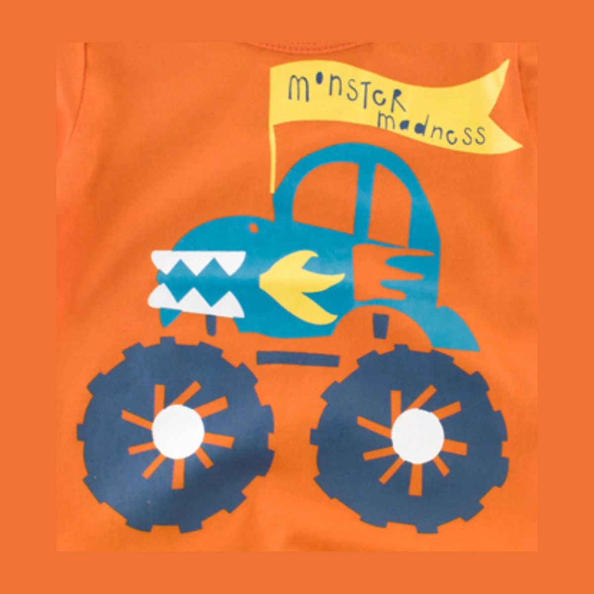 Remera Monster Truck Detalle | Petit Urban